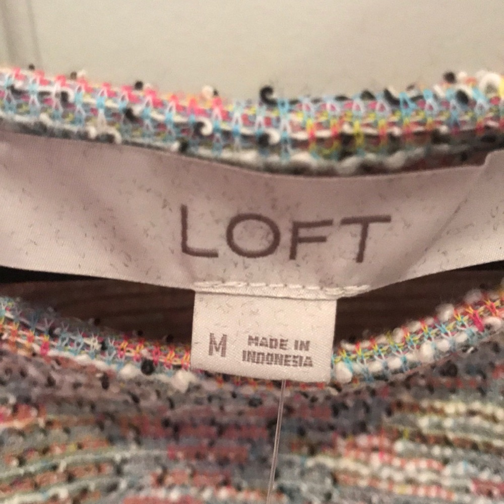 Loft Multi-Color Sweater - Picture 3 of 5